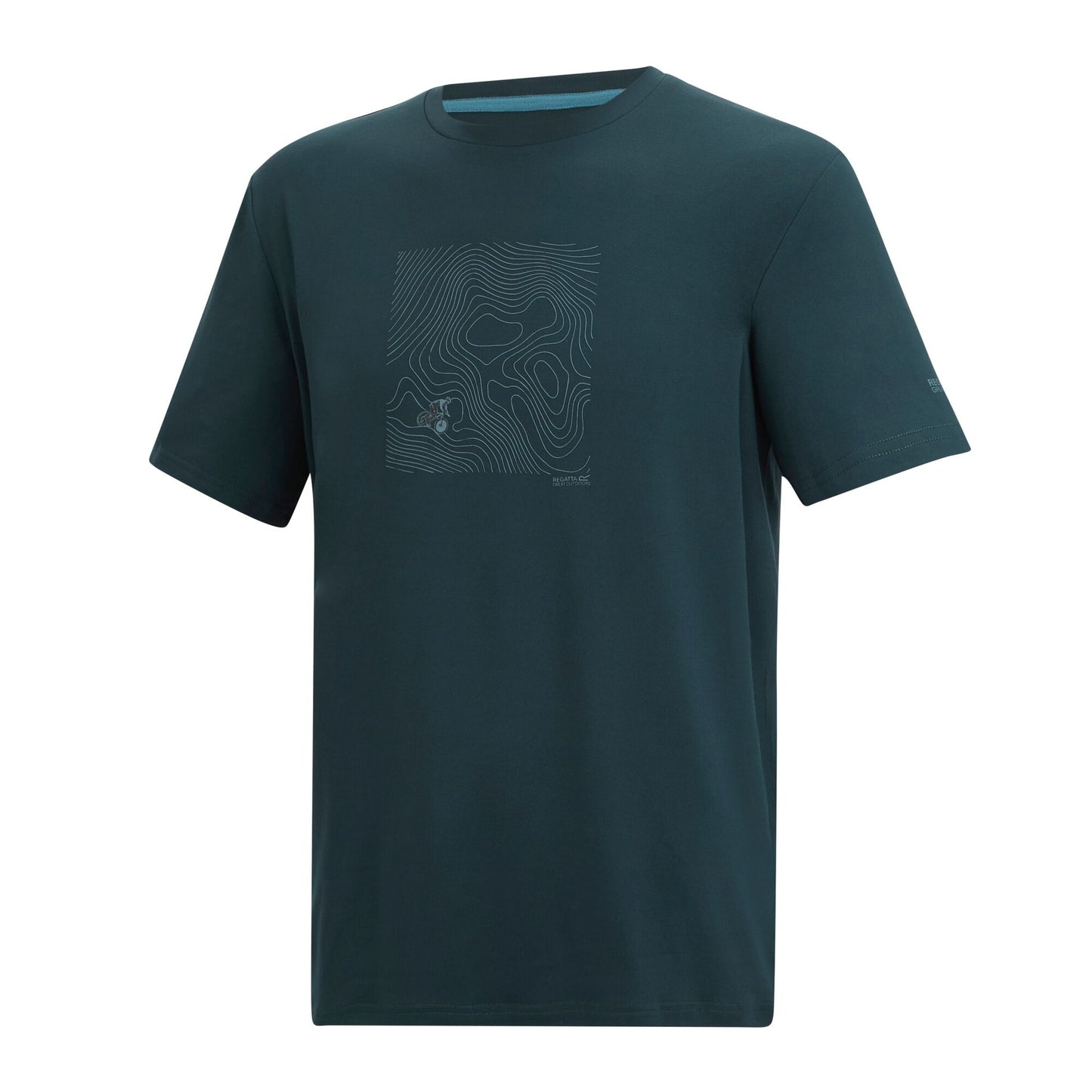 Night Sky - Side - Regatta Mens Fingal Cycling T-Shirt