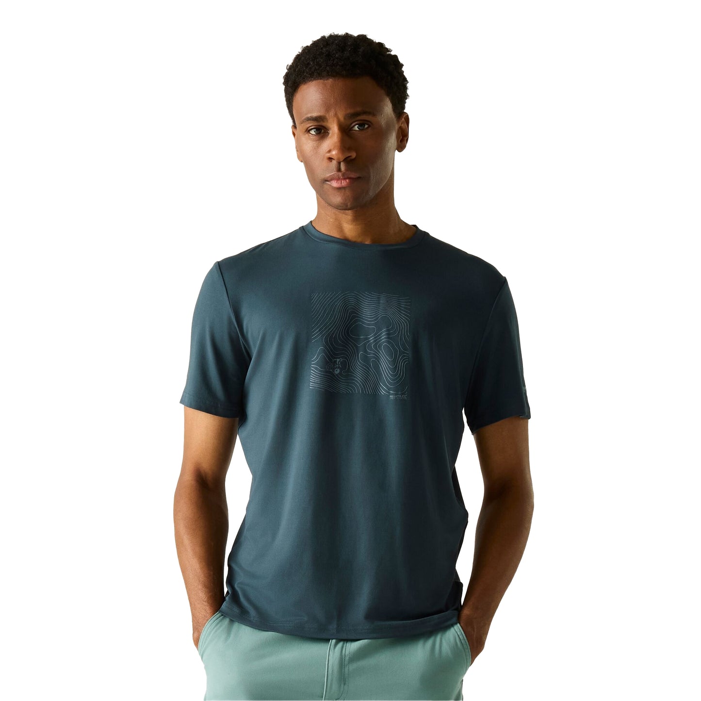 Night Sky - Lifestyle - Regatta Mens Fingal Cycling T-Shirt