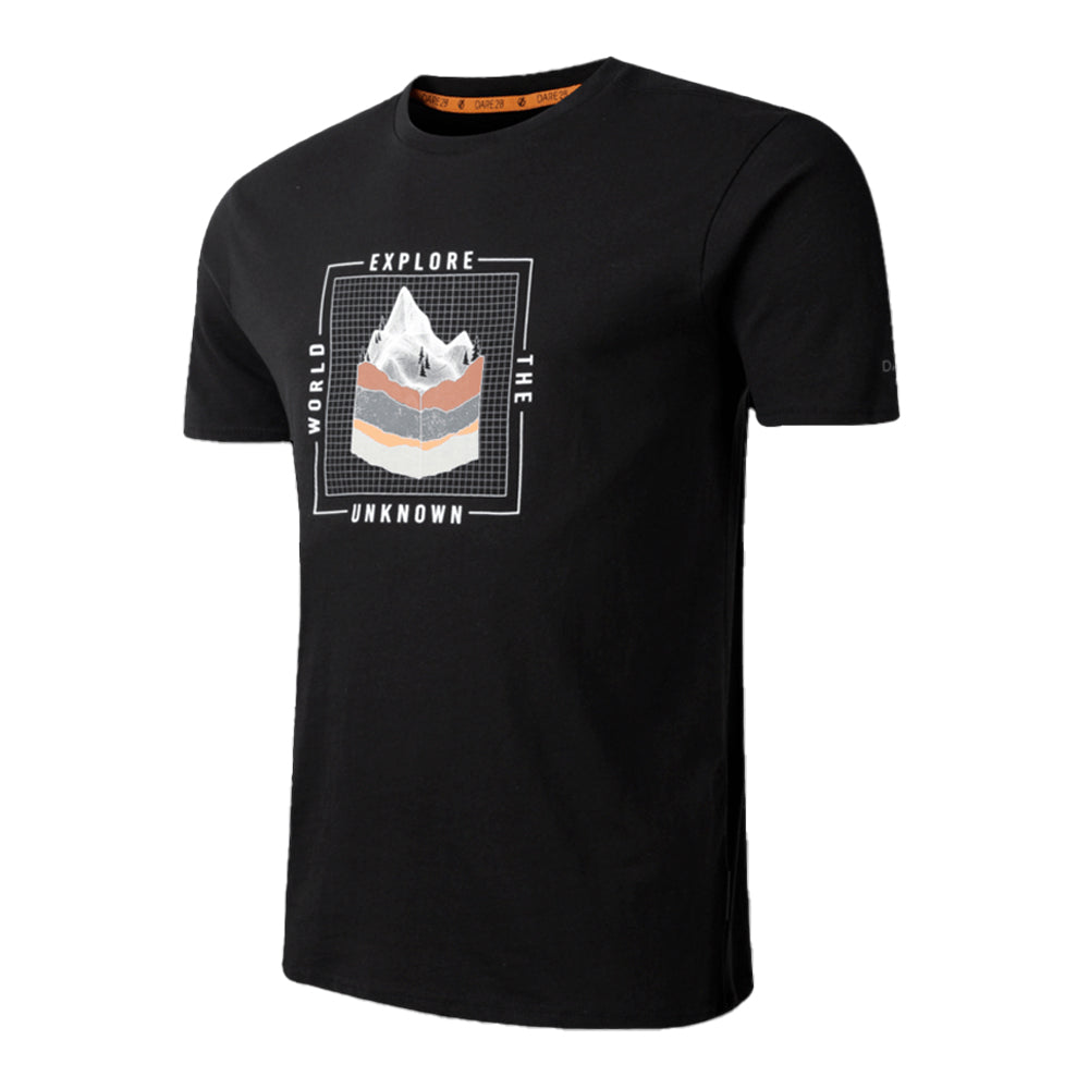 Black - Side - Dare 2B Mens T-Shirt