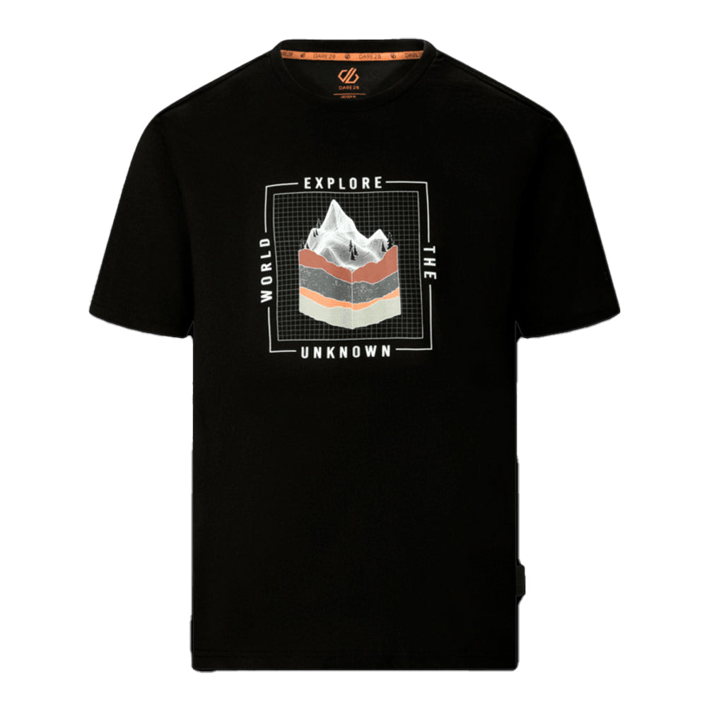 Black - Front - Dare 2B Mens T-Shirt