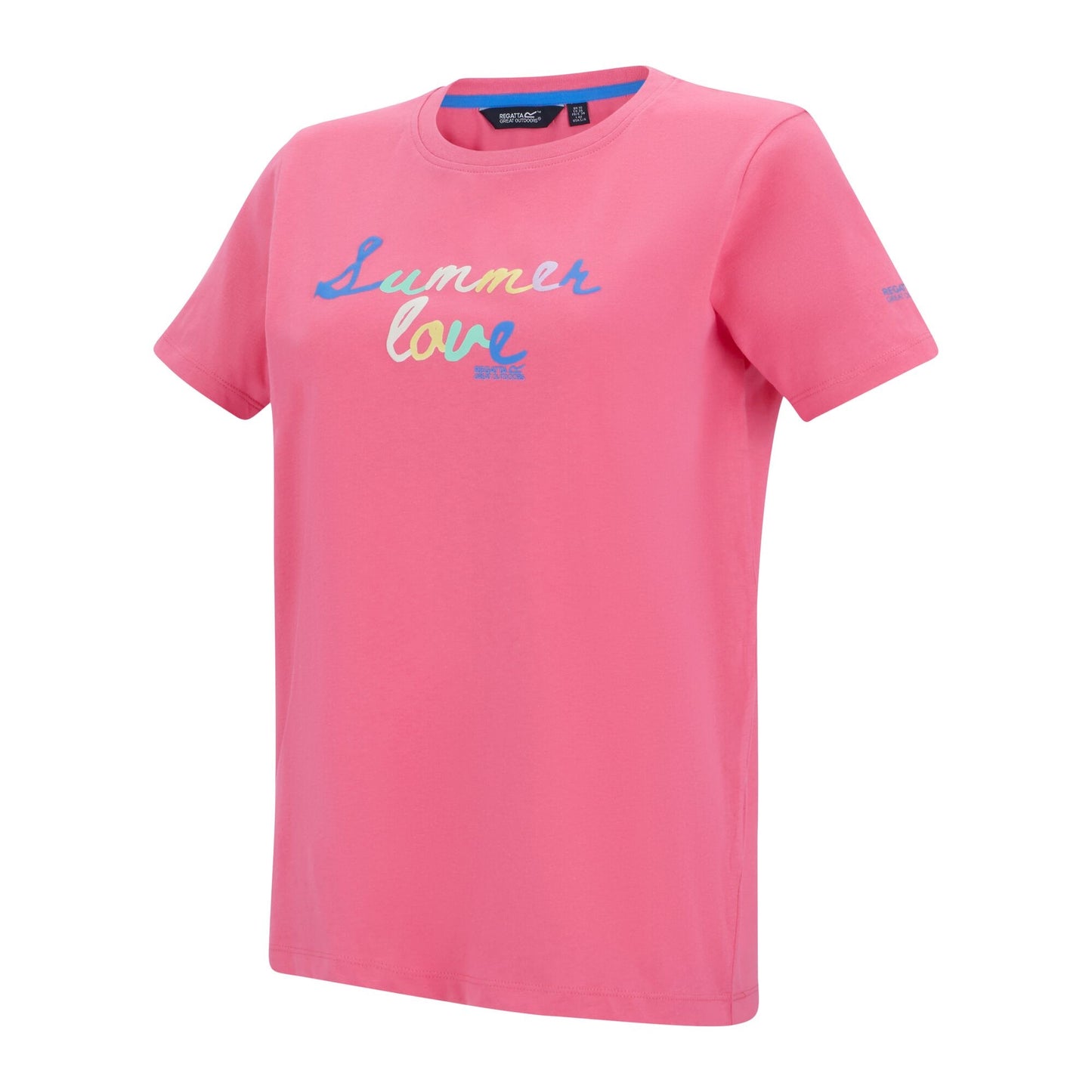 Pink Lemonade-Summer - Side - Regatta Womens-Ladies Filandra VX T-Shirt