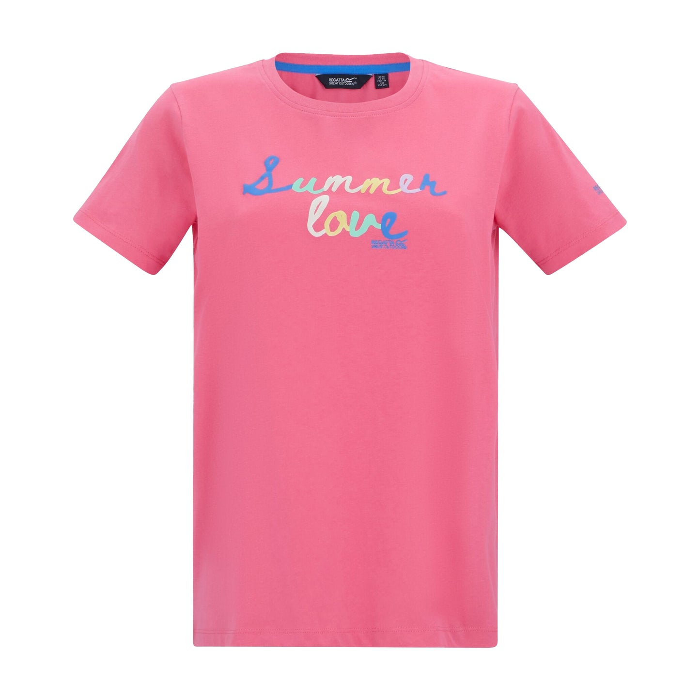 Pink Lemonade-Summer - Front - Regatta Womens-Ladies Filandra VX T-Shirt