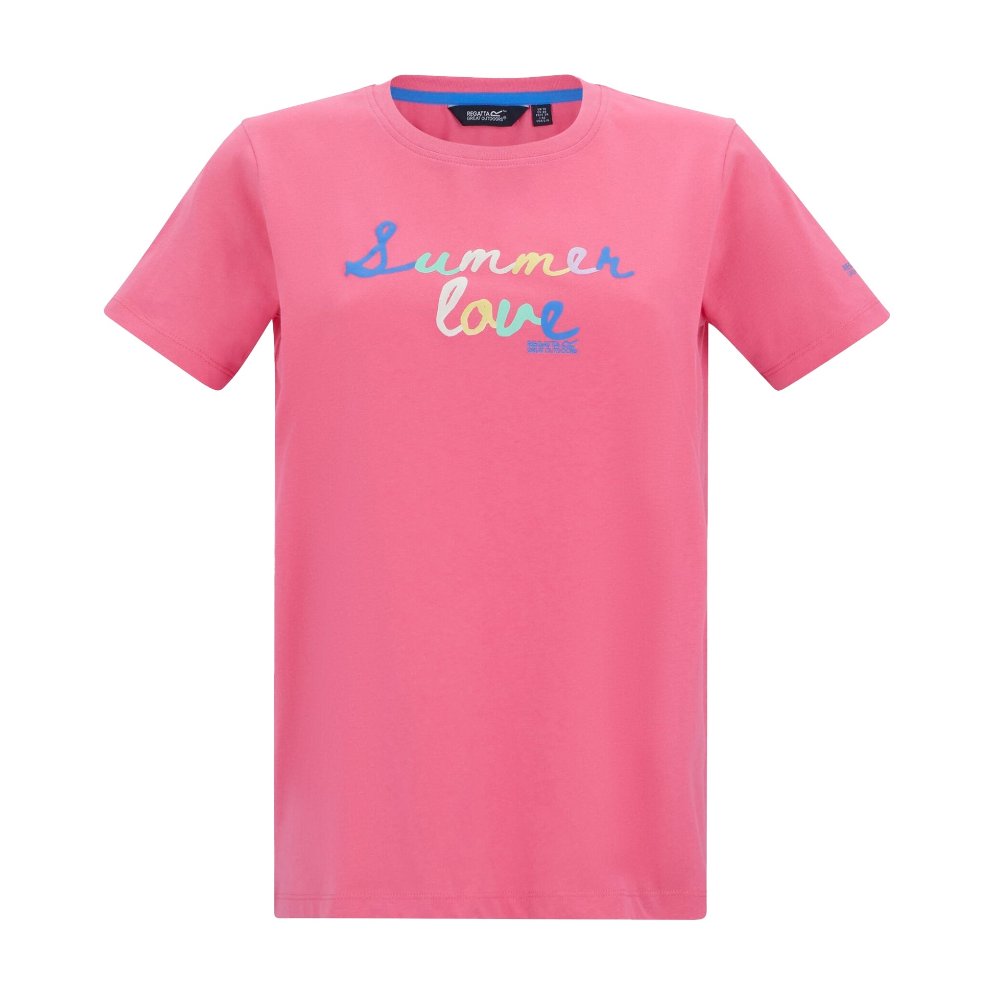 Pink Lemonade-Summer - Front - Regatta Womens-Ladies Filandra VX T-Shirt