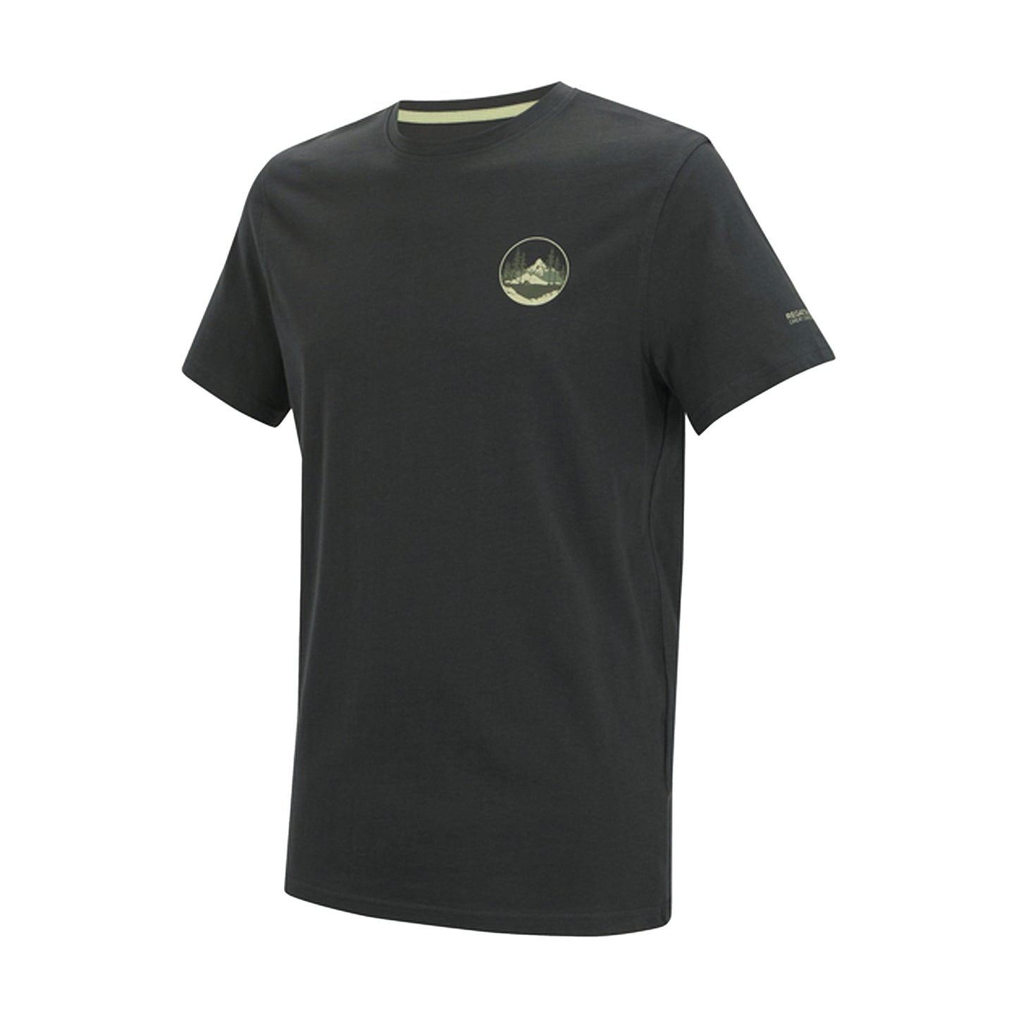 Ash - Side - Regatta Mens Breezed Circle Mountain T-Shirt