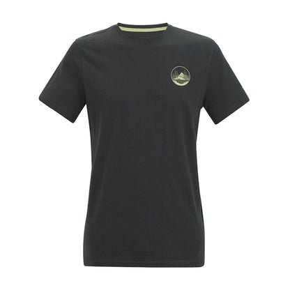 Ash - Front - Regatta Mens Breezed Circle Mountain T-Shirt