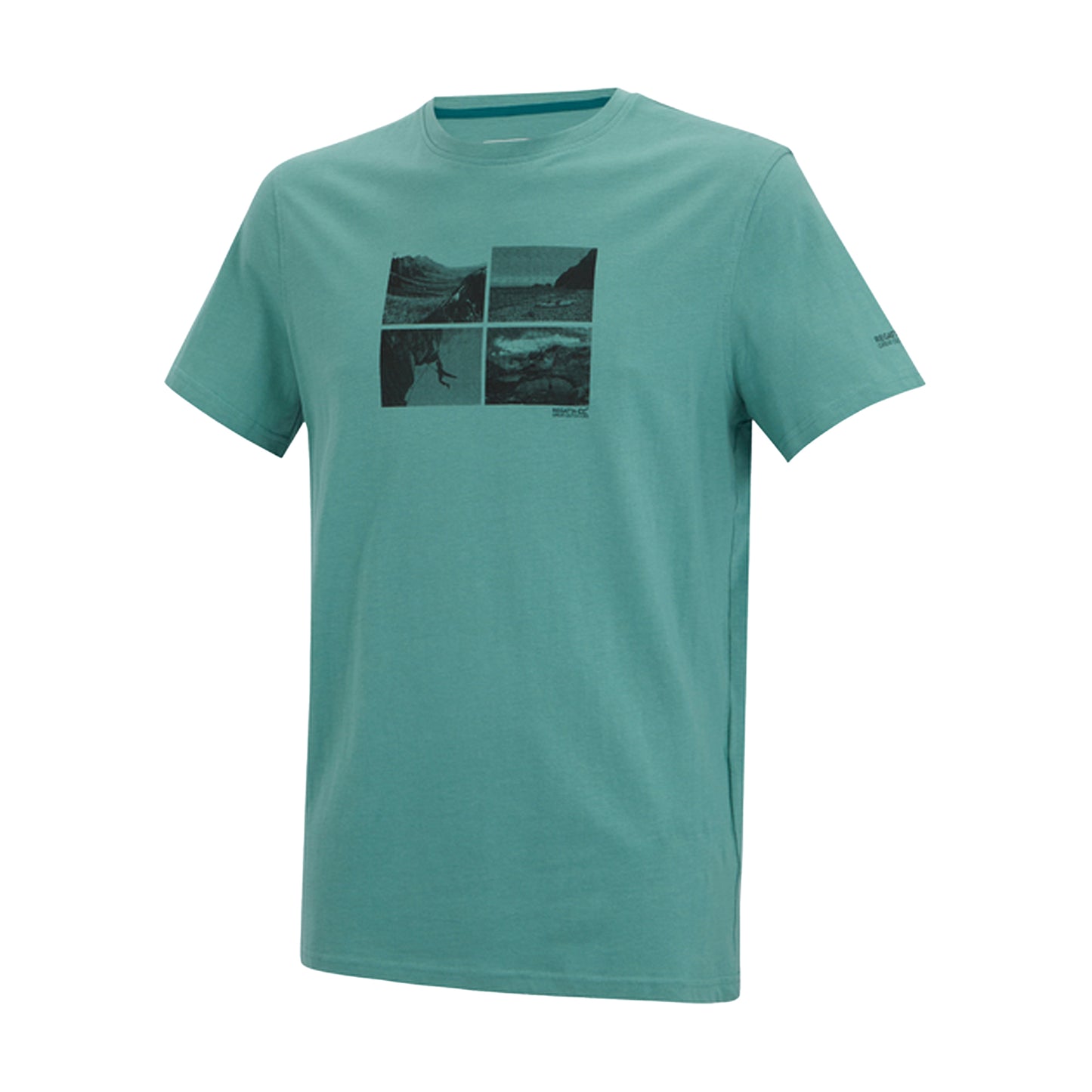 Arctic - Side - Regatta Mens Breezed Square Detail T-Shirt