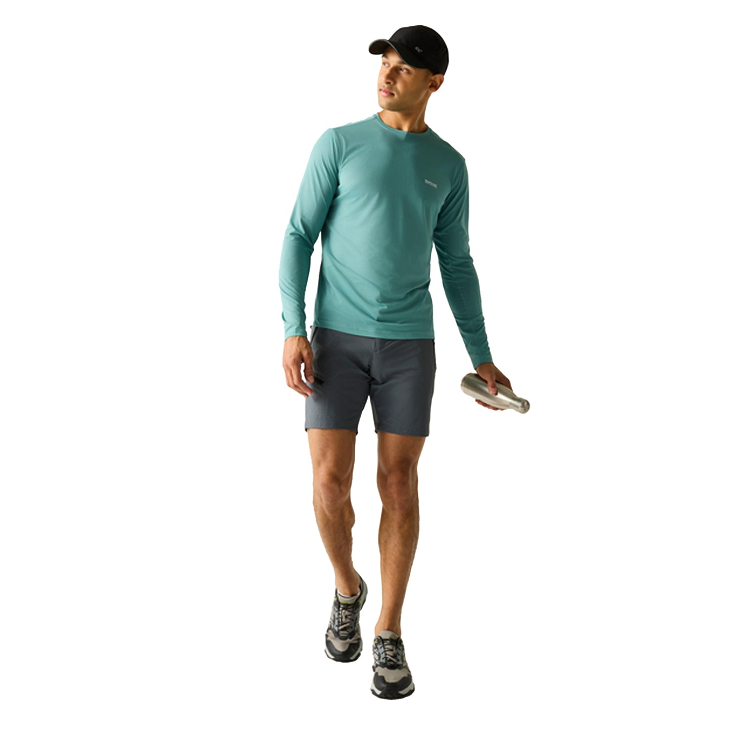 Arctic - Lifestyle - Regatta Mens Mindo Logo Long-Sleeved T-Shirt