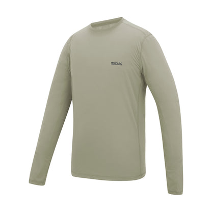 Abbeystone - Side - Regatta Mens Mindo Logo Long-Sleeved T-Shirt