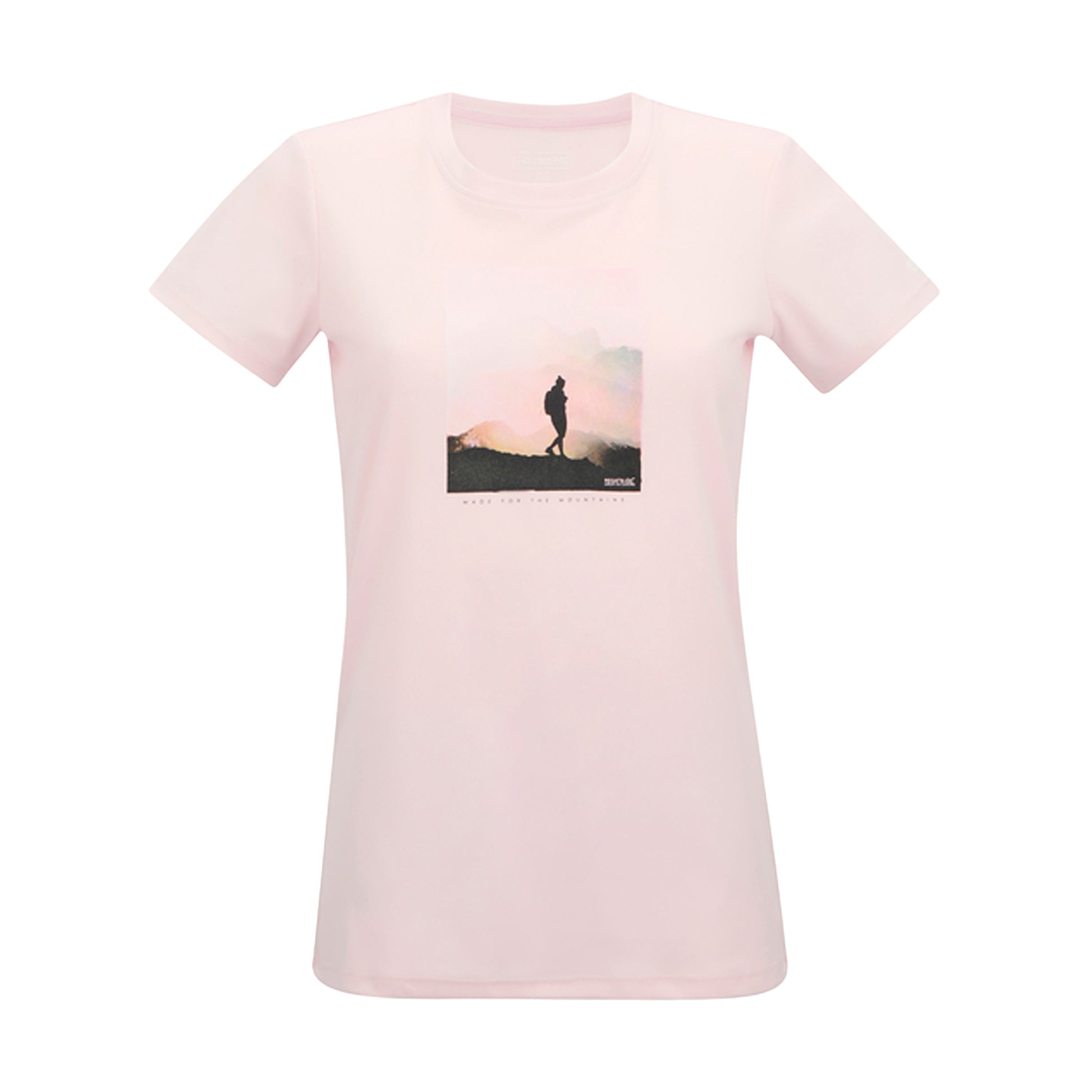 Pink Haze - Front - Regatta Womens-Ladies Fingal Adventure Print T-Shirt