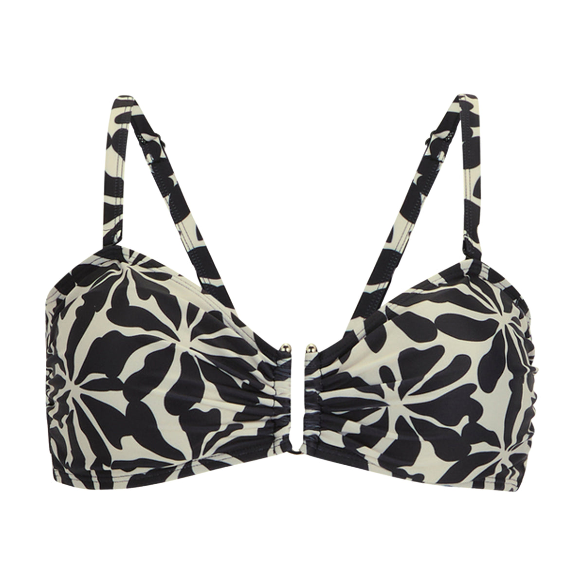 Beige - Front - Regatta Womens-Ladies Aceana III Bikini Top