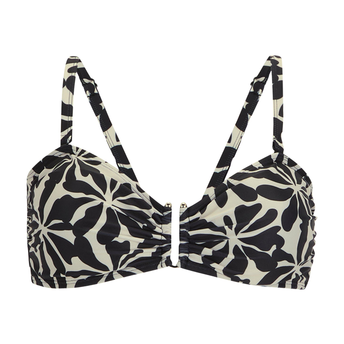 Beige - Front - Regatta Womens-Ladies Aceana III Bikini Top