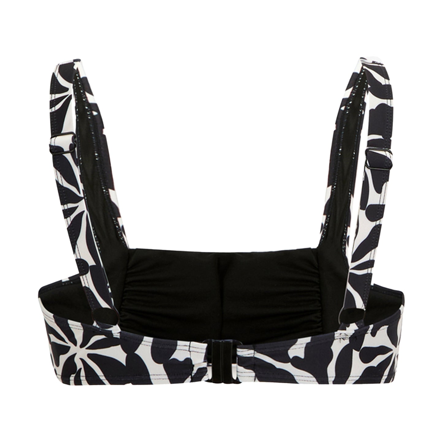 Beige - Back - Regatta Womens-Ladies Loria Abstract Floral Bikini Top
