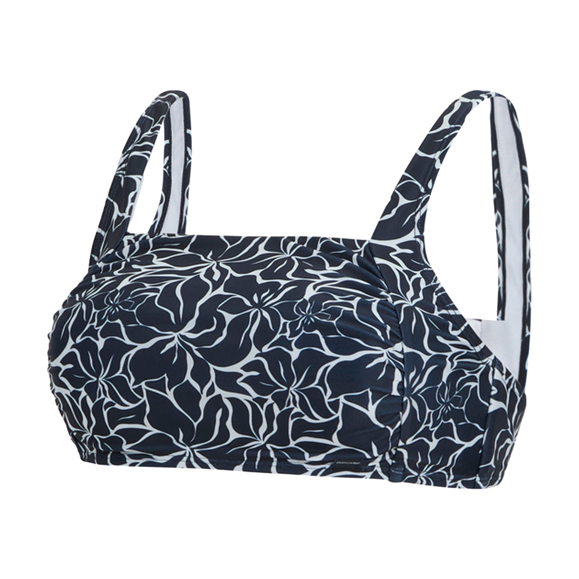 Navy - Side - Regatta Womens-Ladies Loria Floral Bikini Top