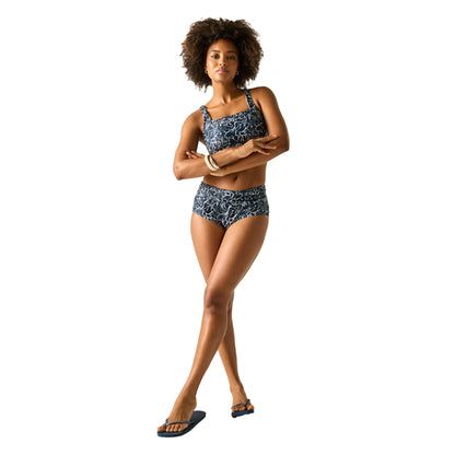 Navy - Lifestyle - Regatta Womens-Ladies Loria Floral Bikini Top