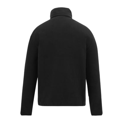 Black-Black - Back - Regatta Mens Frankie Half Zip Fleece Top