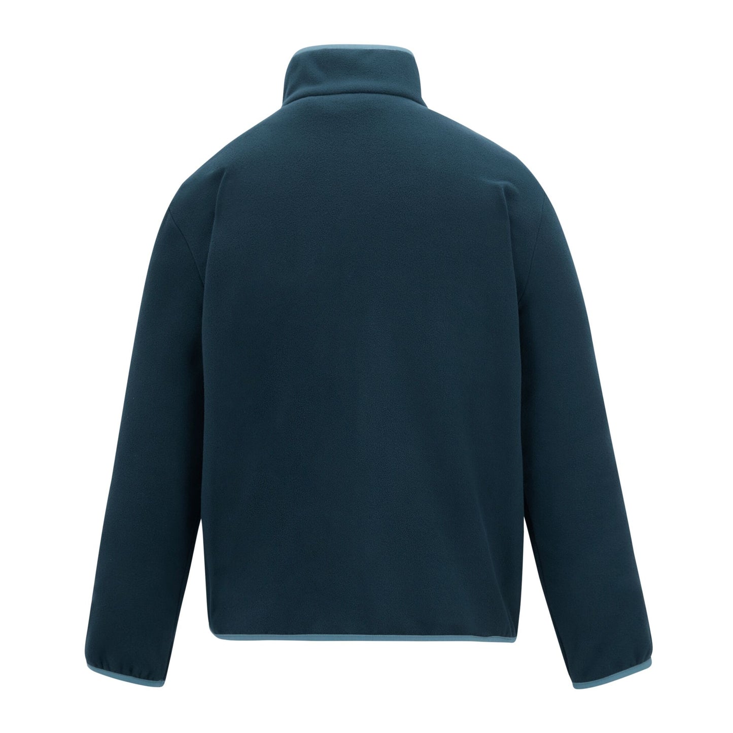Navy-China Blue - Back - Regatta Mens Frankie Half Zip Fleece Top