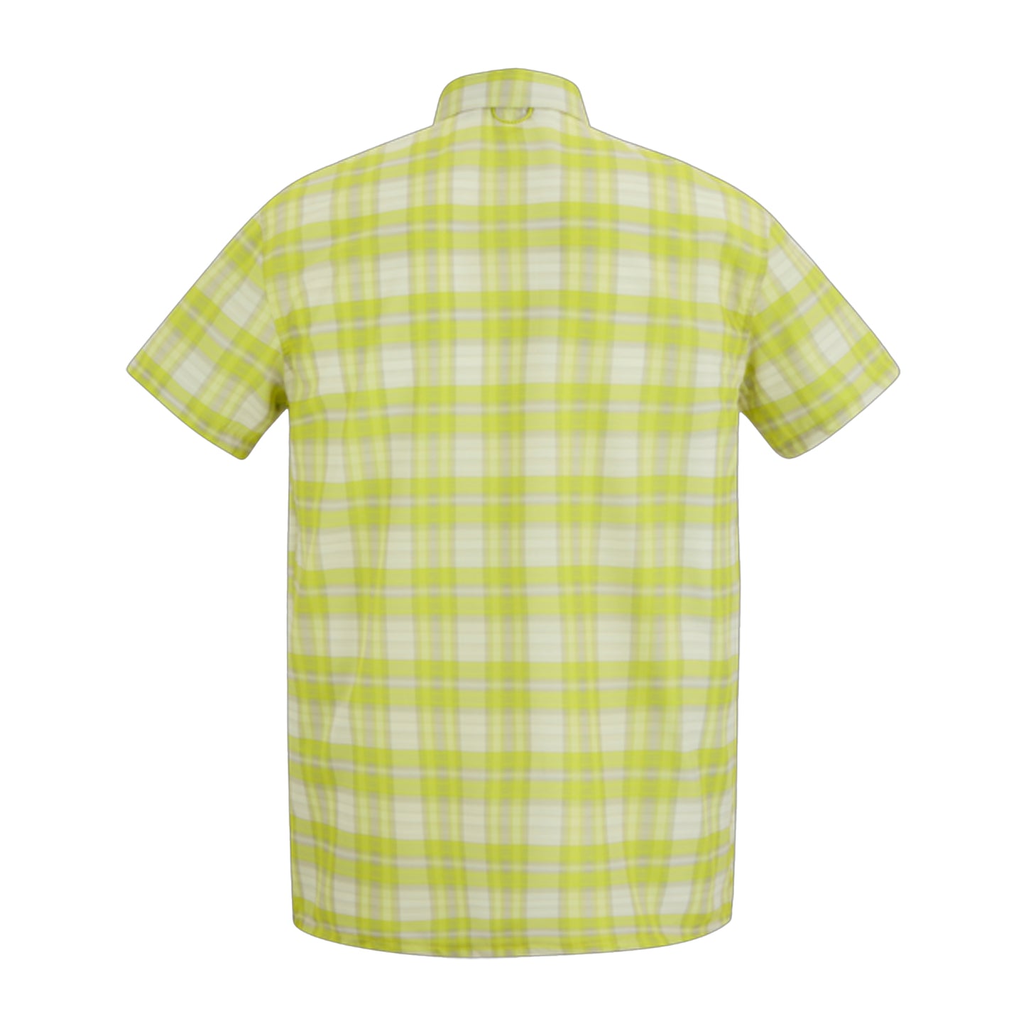 Dark Tang - Back - Regatta Mens Checked Insect Repellent Short-Sleeved Travel Shirt