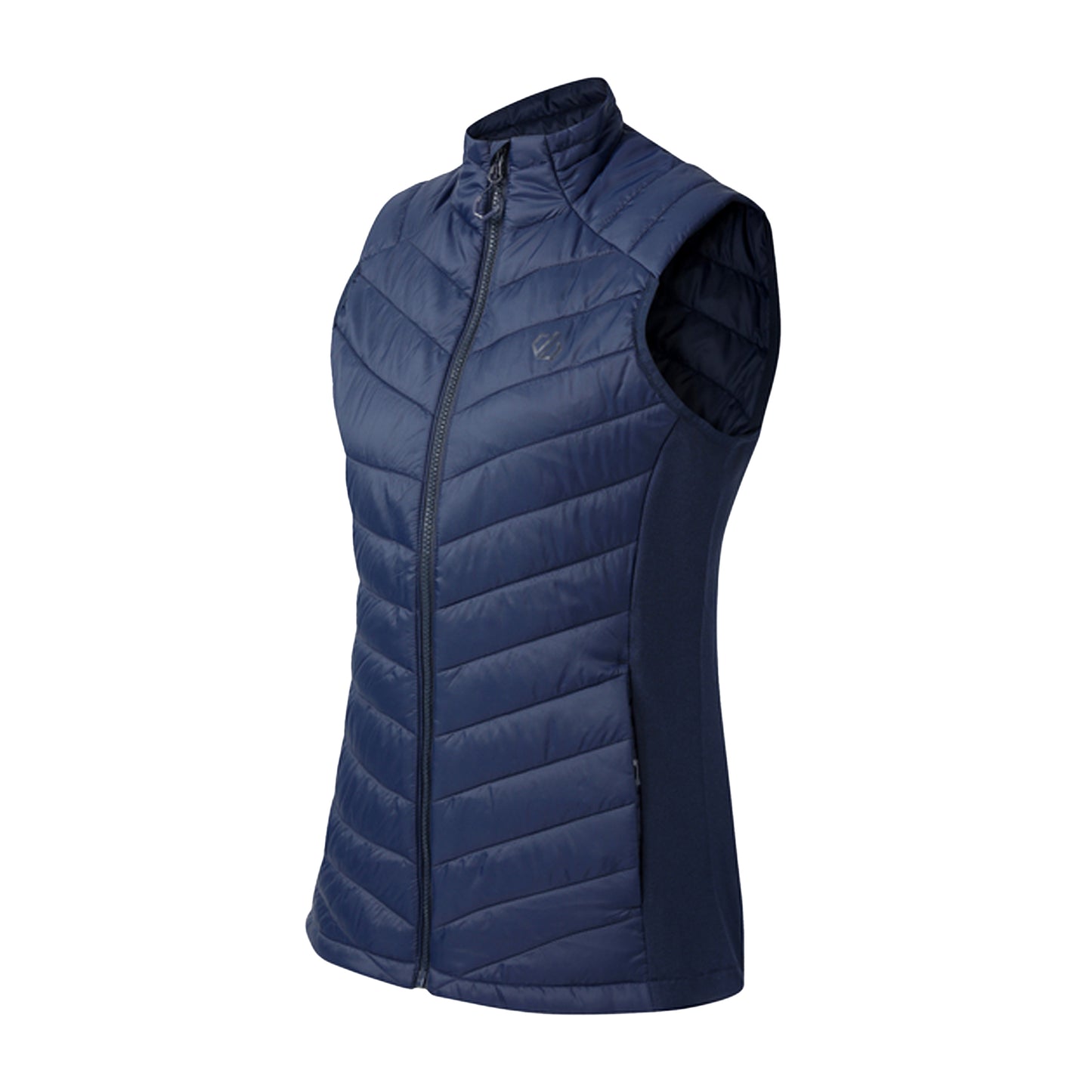 Navy - Side - Dare 2B Womens-Ladies Air Lite Body Warmer