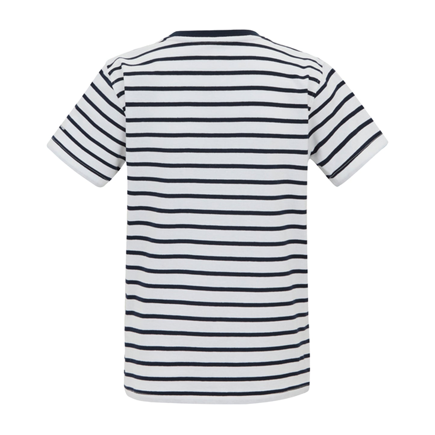 White-Navy - Back - Regatta Childrens-Kids Bosley Stripe T-Shirt