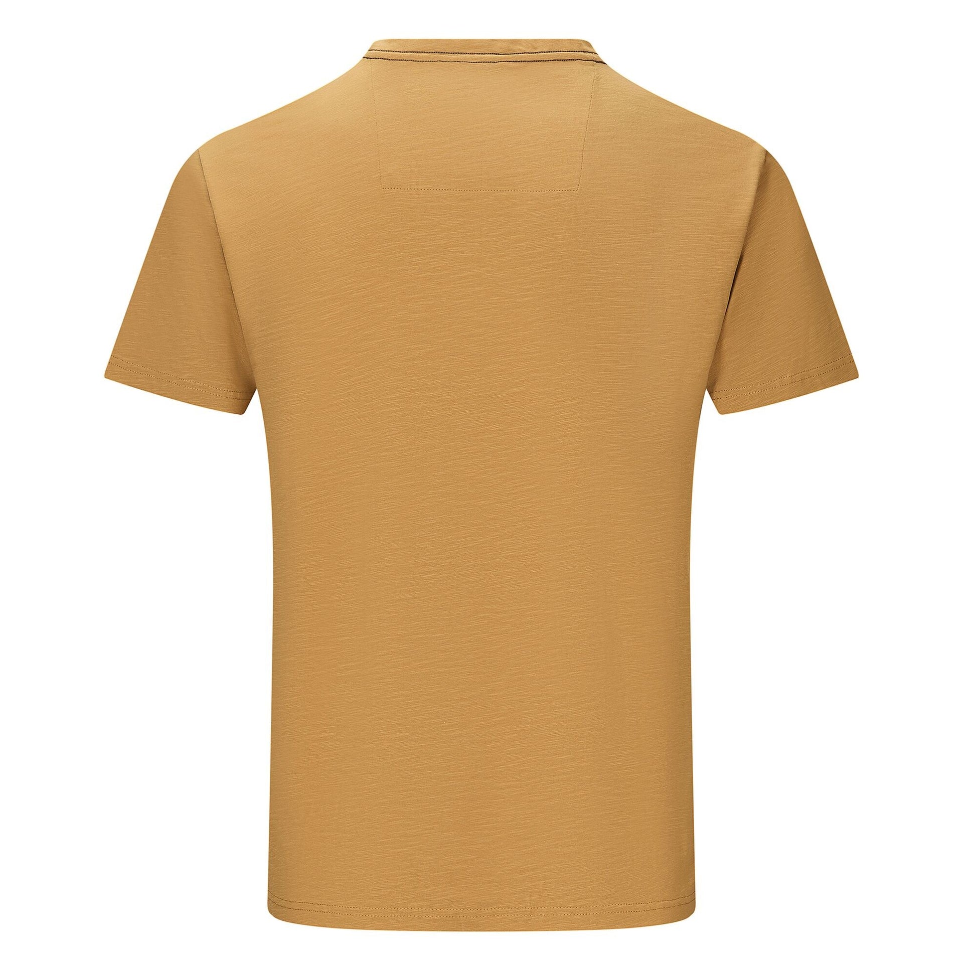 Wood Brown - Back - Regatta Mens Finlo Logo T-Shirt