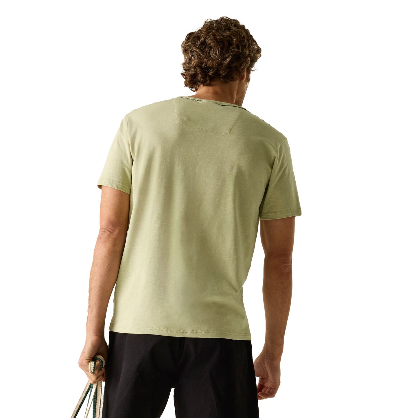 Abbeystone - Pack Shot - Regatta Mens Finlo Logo T-Shirt