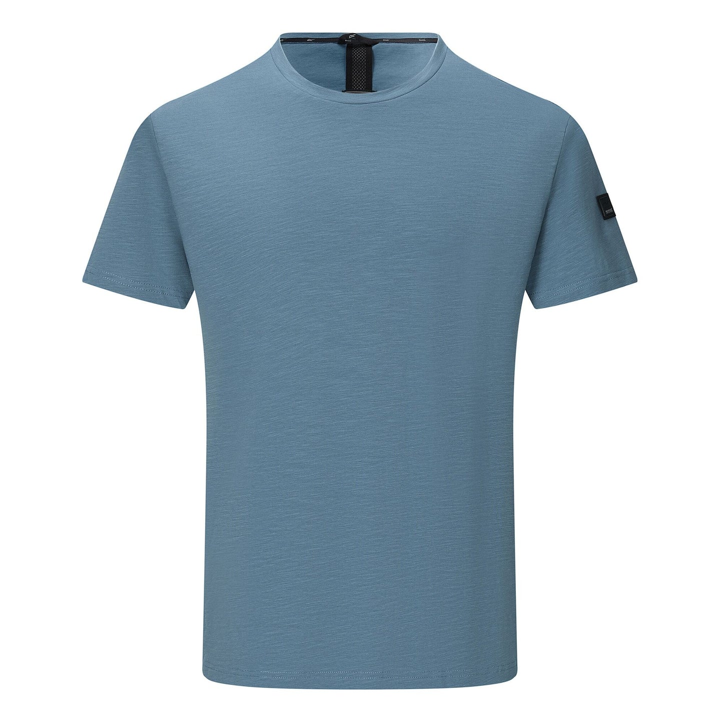 China Blue - Front - Regatta Mens Finlo Logo T-Shirt