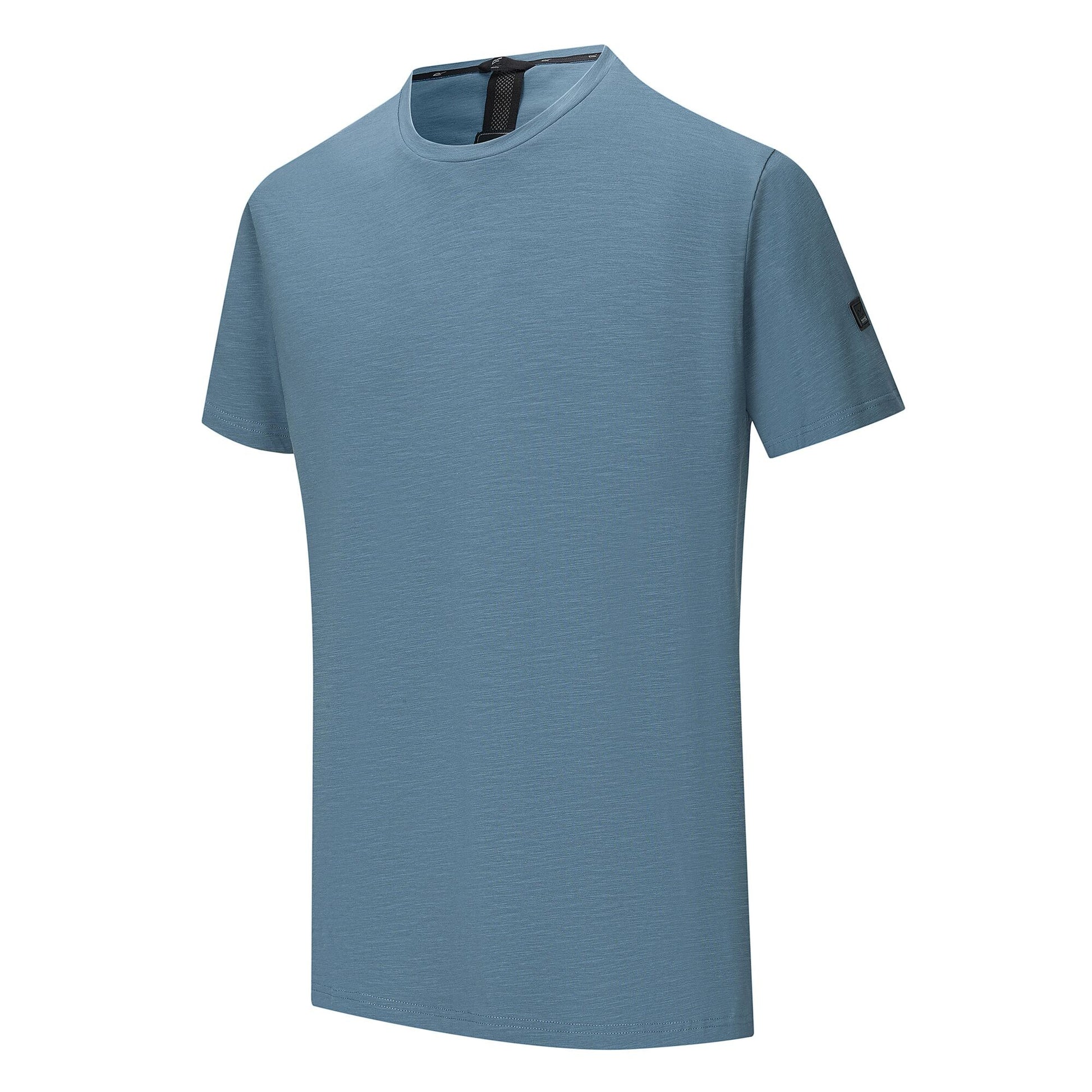 China Blue - Side - Regatta Mens Finlo Logo T-Shirt