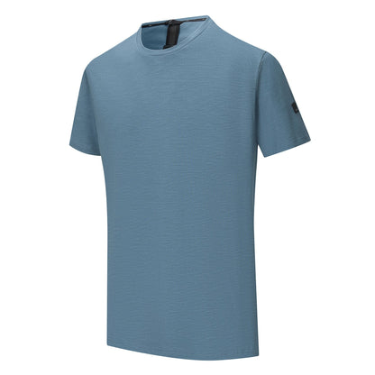 China Blue - Side - Regatta Mens Finlo Logo T-Shirt
