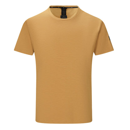 Wood Brown - Front - Regatta Mens Finlo Logo T-Shirt