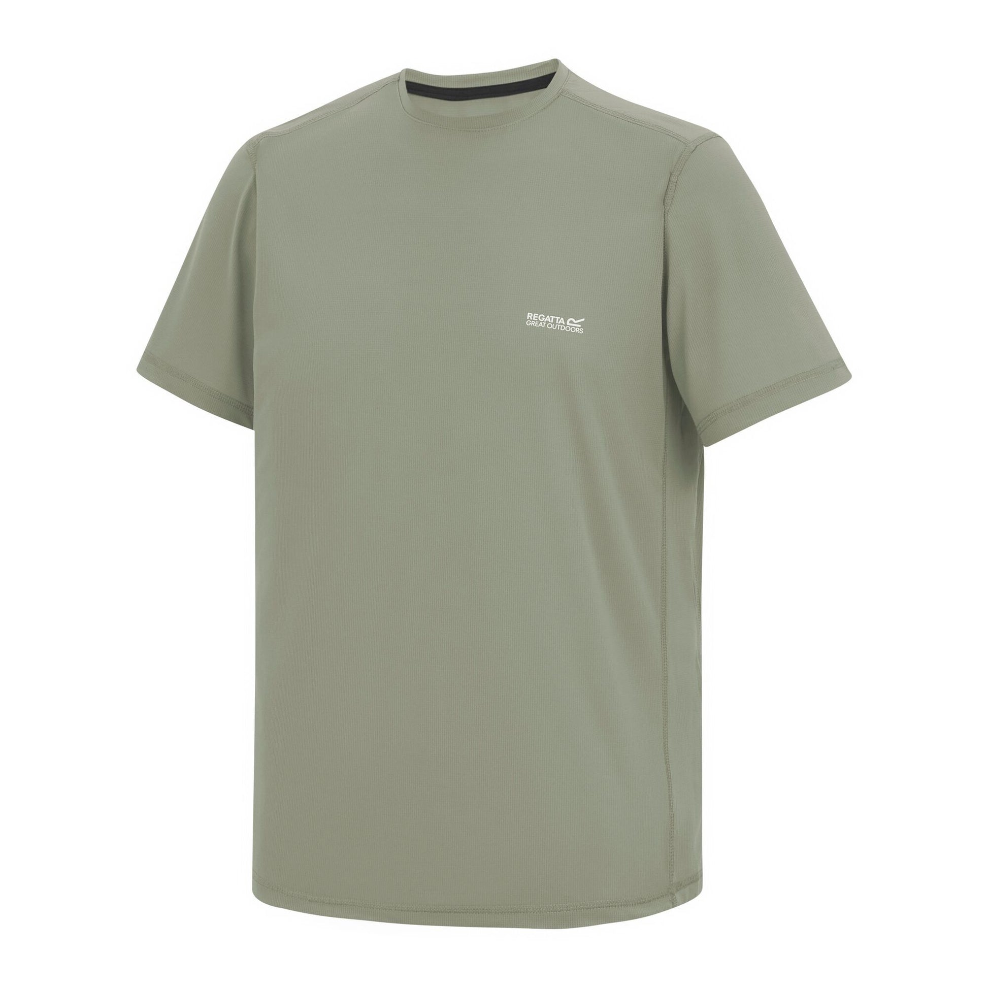 Abbeystone - Side - Regatta Mens Fingal Stretch T-Shirt