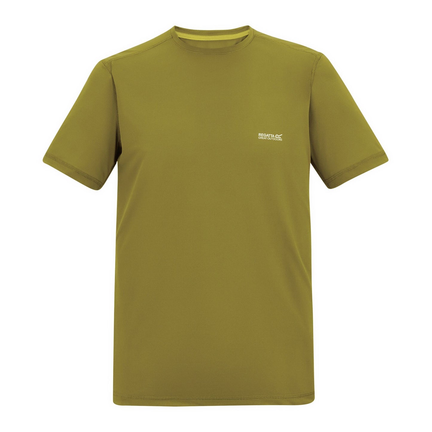 Wood Brown - Front - Regatta Mens Fingal Stretch T-Shirt
