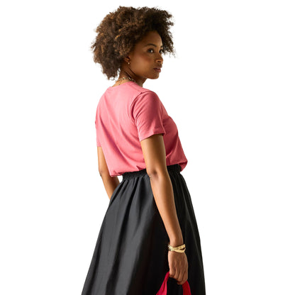 Slate Rose - Pack Shot - Regatta Womens-Ladies Filandra VX Floral T-Shirt
