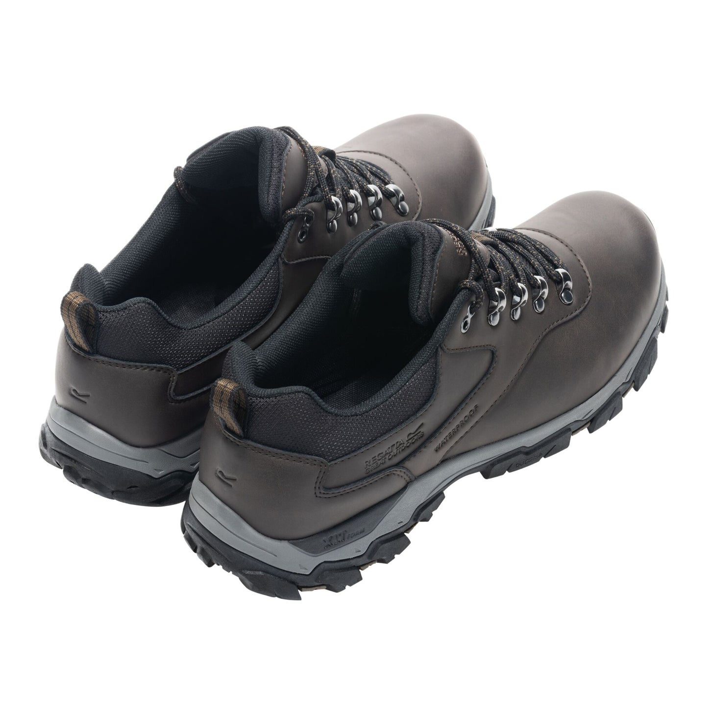 Peat - Back - Regatta Mens Holcombe Classic Low Trainers
