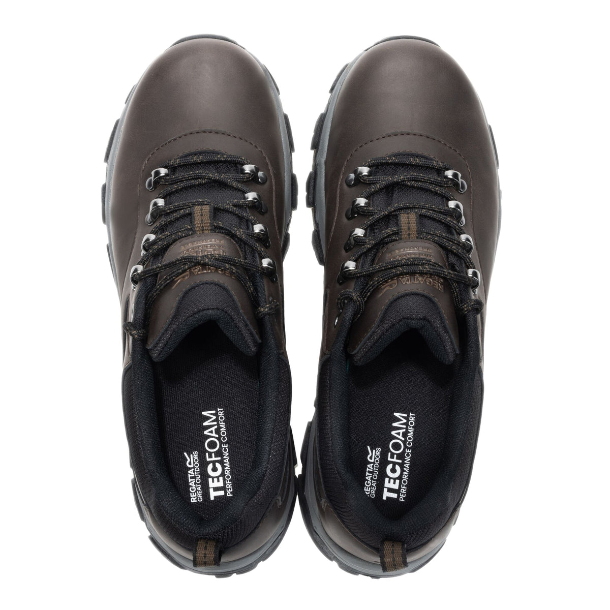 Peat - Close up - Regatta Mens Holcombe Classic Low Trainers