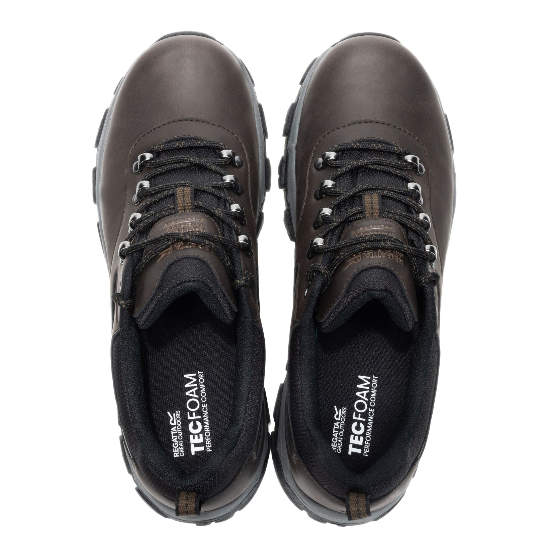 Peat - Close up - Regatta Mens Holcombe Classic Low Trainers