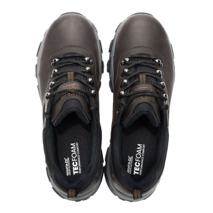 Peat - Close up - Regatta Mens Holcombe Classic Low Trainers