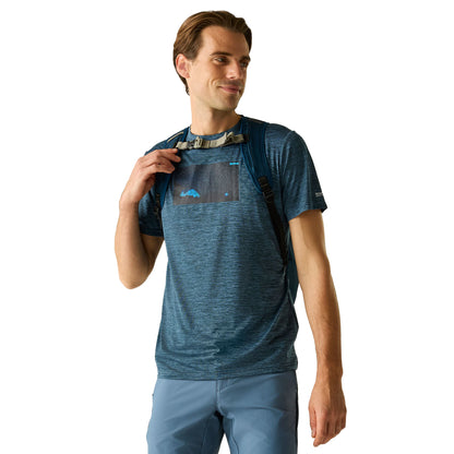 Night Sky Marl - Lifestyle - Regatta Mens Fingal Night Sky T-Shirt