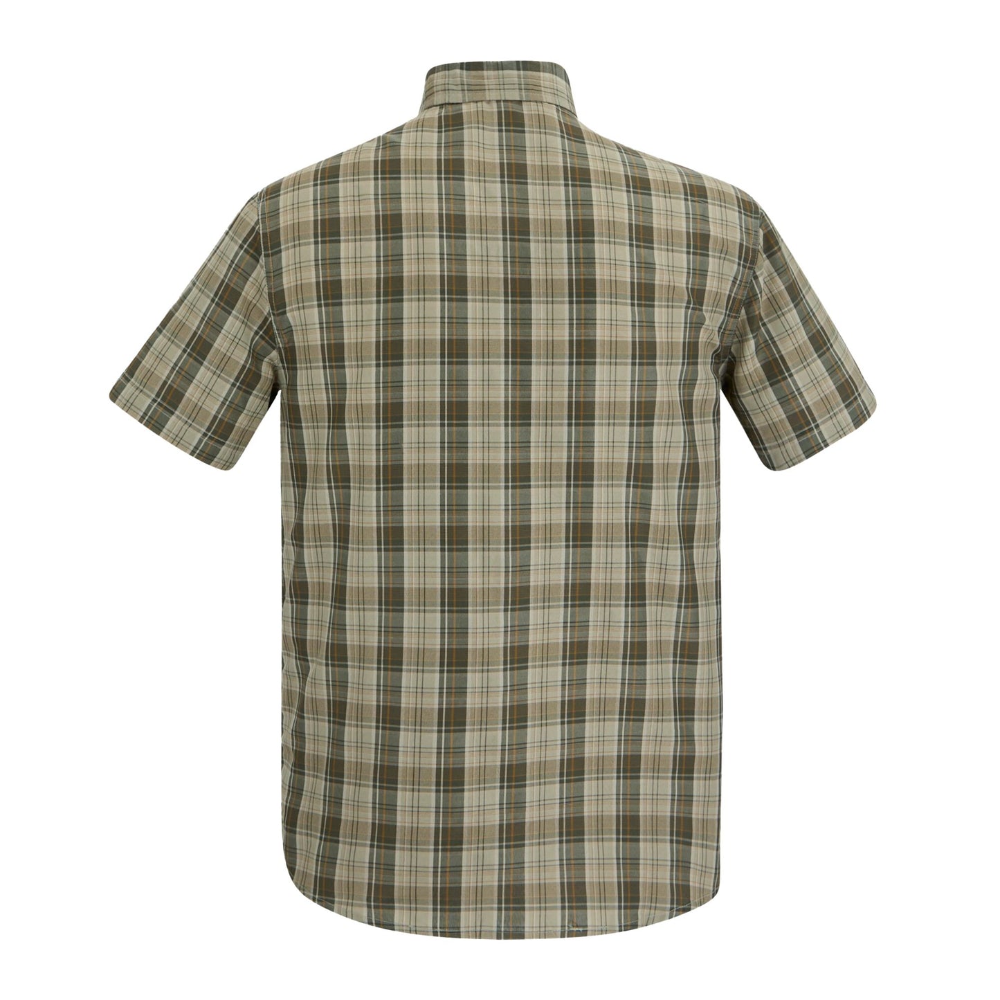 Light Sage - Back - Regatta Mens Mindano Multi Check Short-Sleeved Shirt