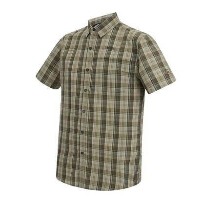 Light Sage - Side - Regatta Mens Mindano Multi Check Short-Sleeved Shirt