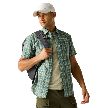 Arctic - Lifestyle - Regatta Mens Mindano Multi Check Short-Sleeved Shirt