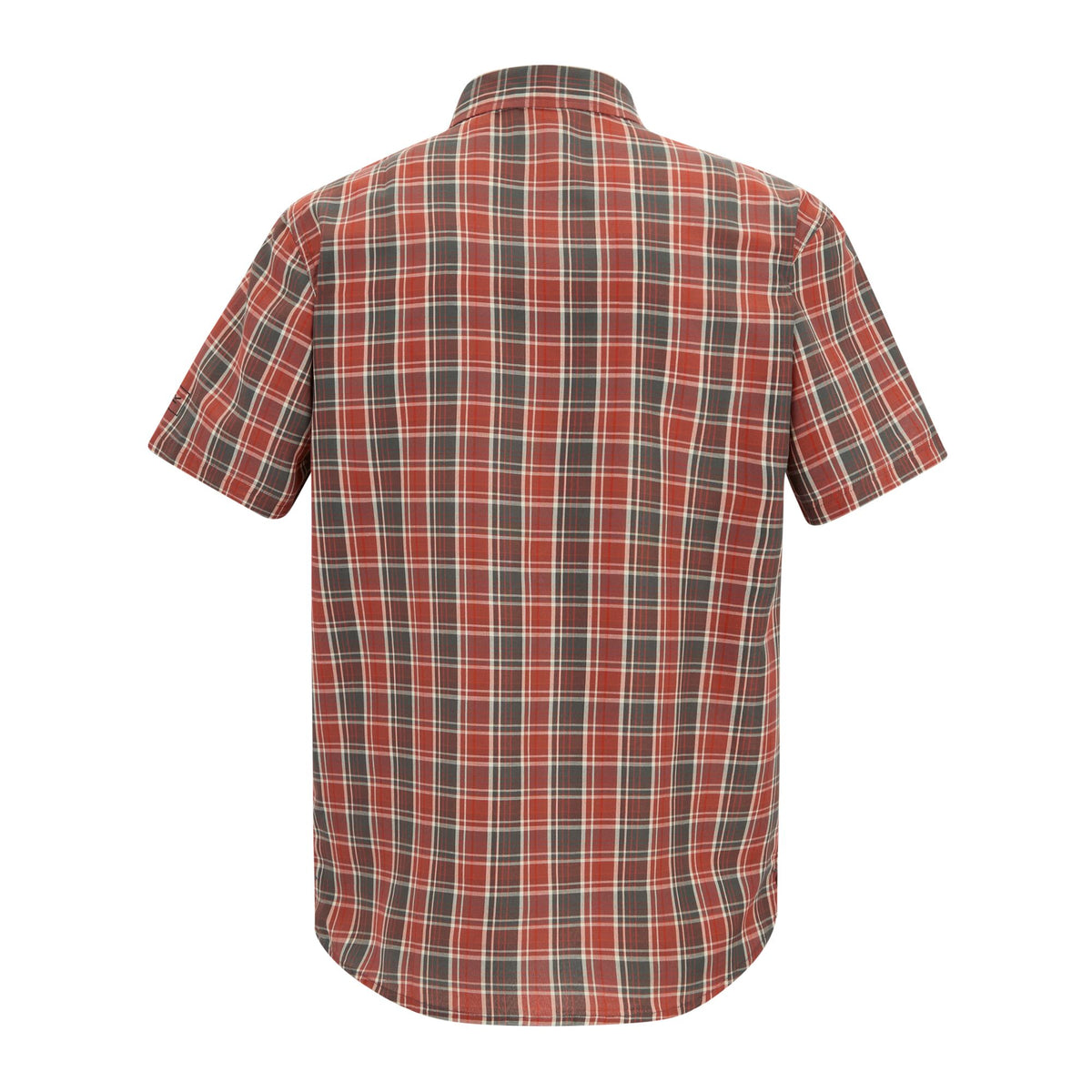 Dark Storm - Back - Regatta Mens Mindano Multi Check Short-Sleeved Shirt