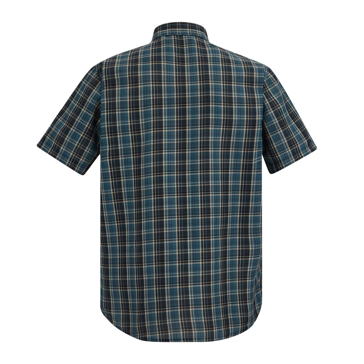 Night Sky - Back - Regatta Mens Mindano Multi Check Short-Sleeved Shirt