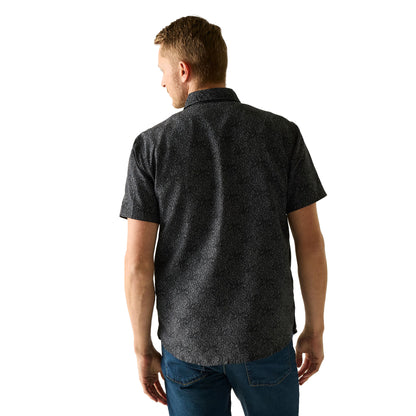 Ash - Pack Shot - Regatta Mens Mindano Textured Shirt