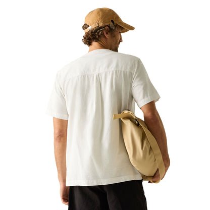 White - Pack Shot - Regatta Mens Lovrey Shirt