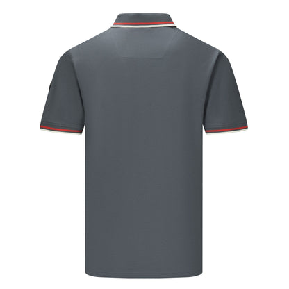 Dark Storm - Back - Regatta Mens Adryan Polo Shirt