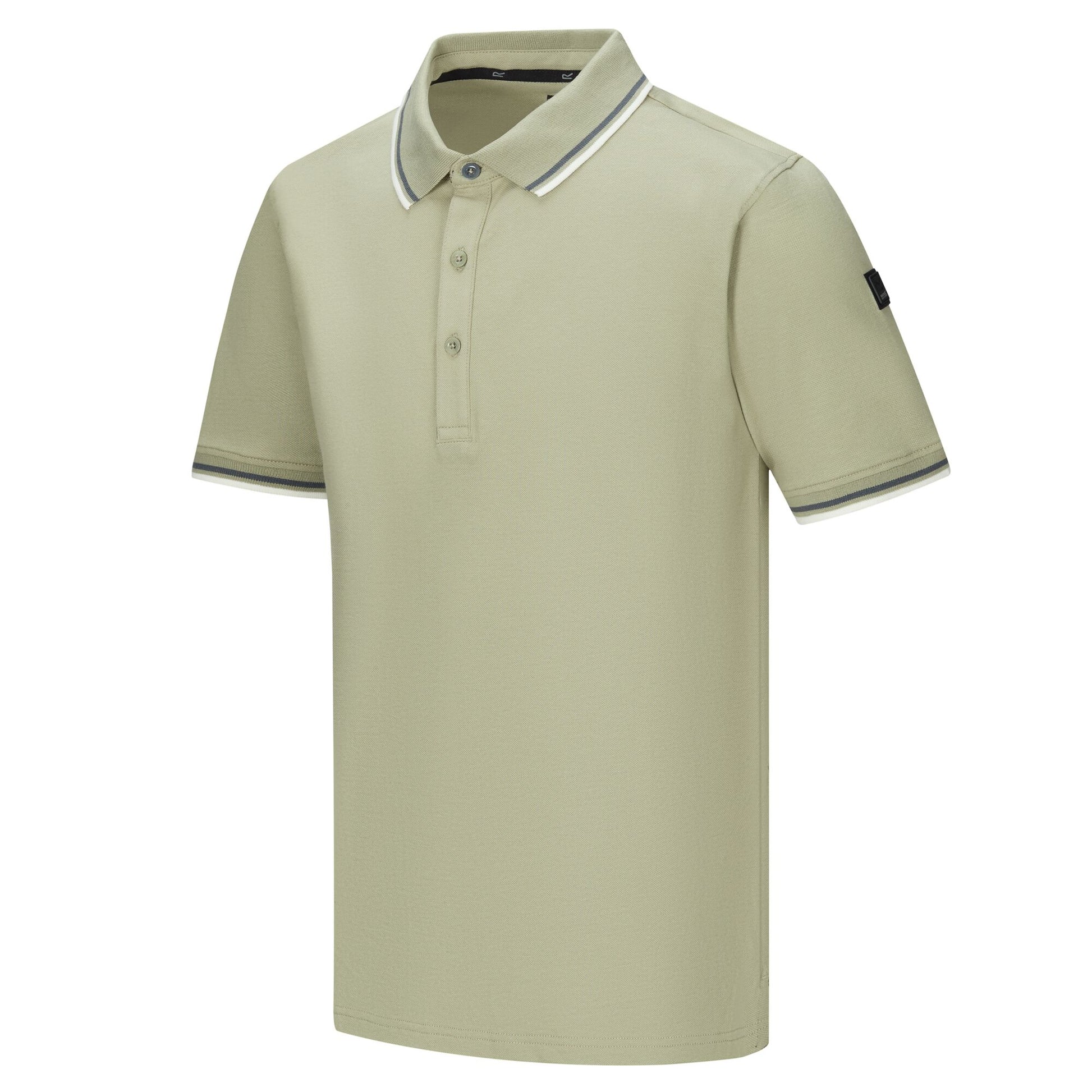 Light Sage - Side - Regatta Mens Adryan Polo Shirt