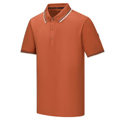 Brick - Side - Regatta Mens Adryan Polo Shirt
