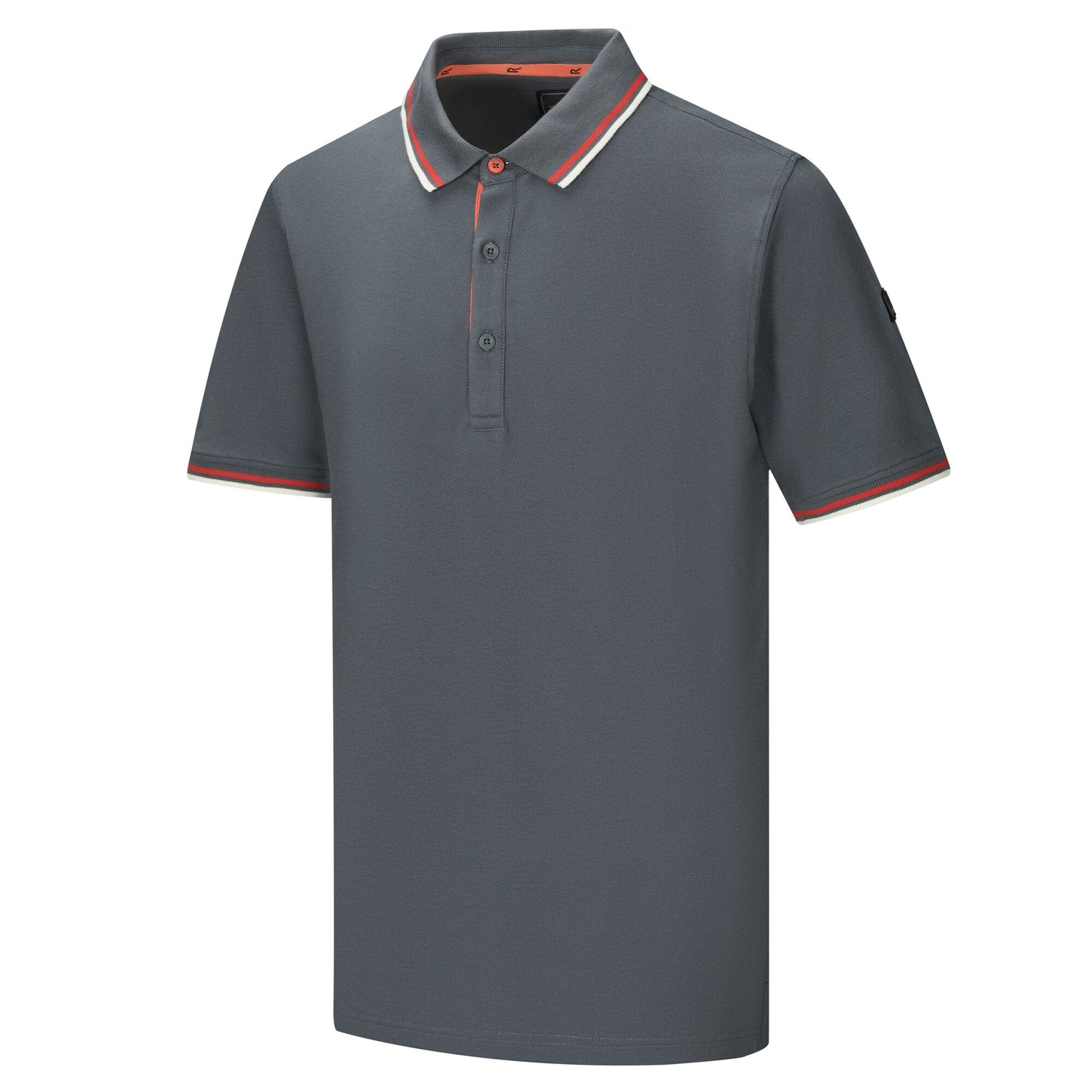 Dark Storm - Side - Regatta Mens Adryan Polo Shirt