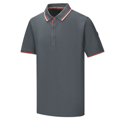 Dark Storm - Side - Regatta Mens Adryan Polo Shirt