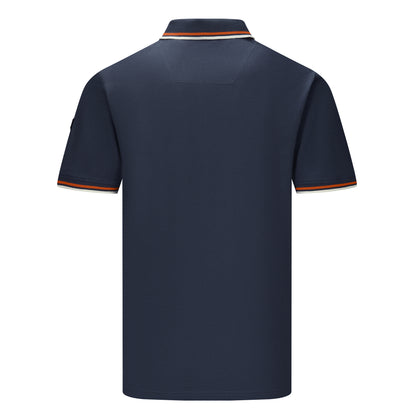 Navy - Back - Regatta Mens Adryan Polo Shirt